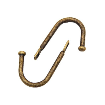 Iron Hooks 10Pcs Antique Single Bracket Wall Hanger Buckle Storage Towel Holders