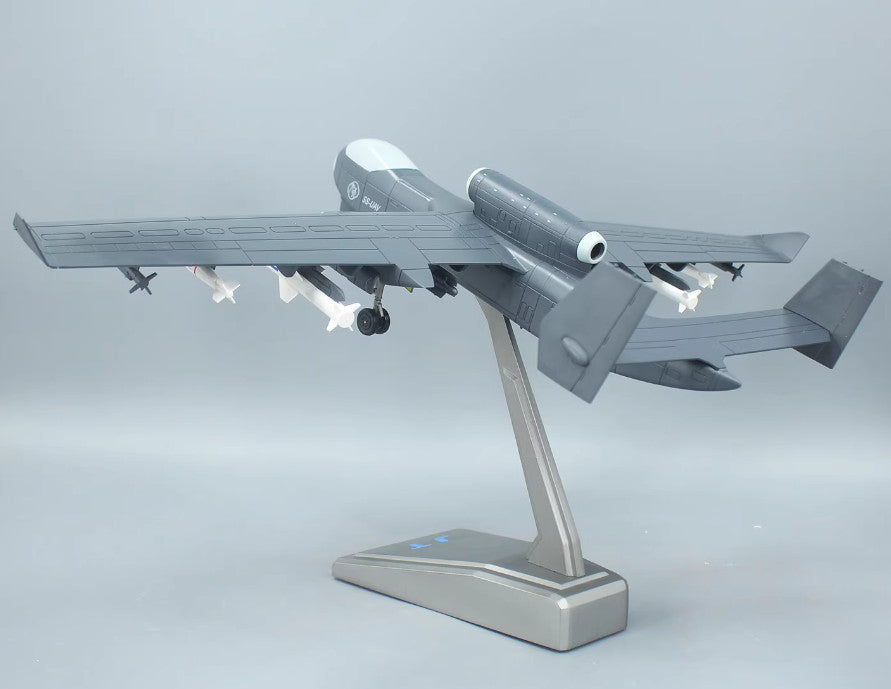1:45 57CM Unmanned Aerial Vehicle SS-UAV Fighter Plane Diecast Aircraft Model