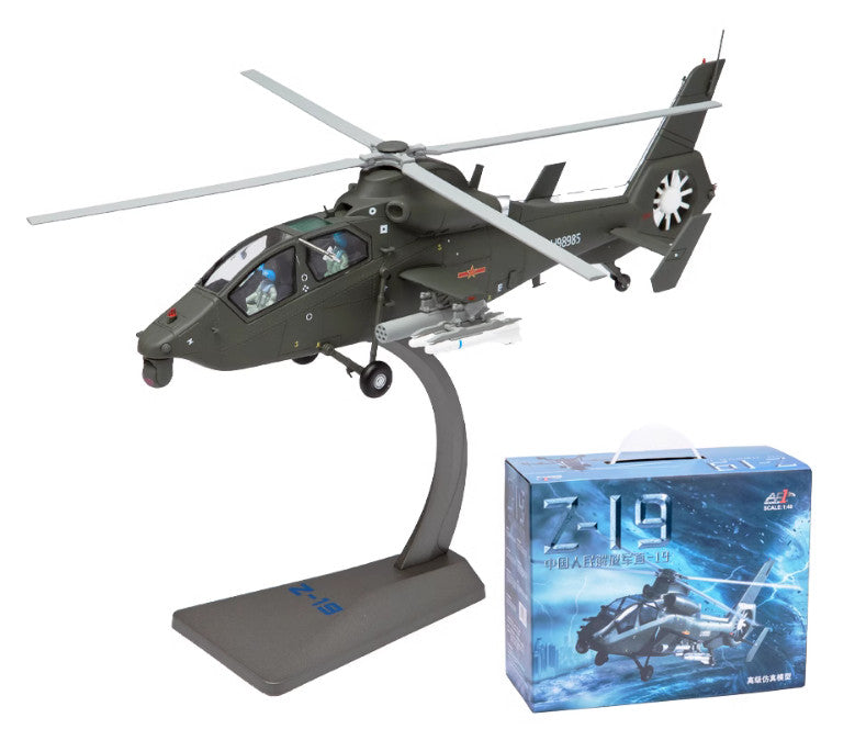 35CM AF1 1:48 PLA Z-19 Helicopter Plane Airplane Diecast Military Aircraft Model