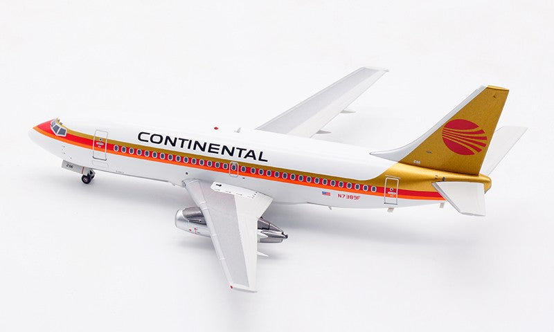 1:200 Inflight CONTINENTAL Boeing 737-200 Passenger Plane Diecast Aircraft Model