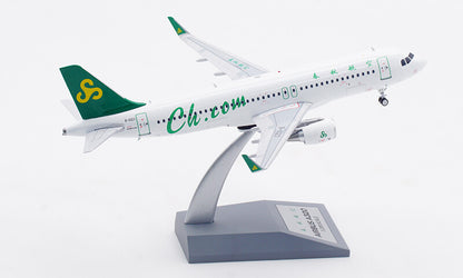 1:200 Aviation Spring Airlines AIRBUS 320 Passenger Airplane Diecast Plane Model