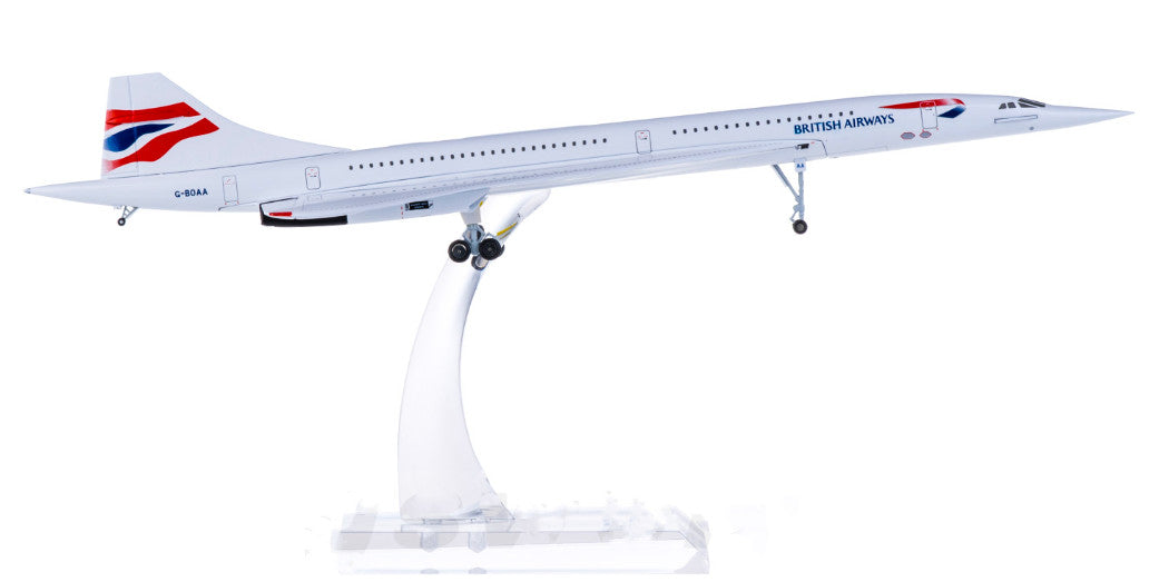 1:200 31CM Hogan BRITISH AIRWAYS Concorde Passenger Aircraft Diecast Plane Model