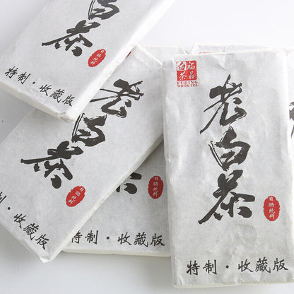 White Tea Shou Mei Chocolate Tea Brick Alpine Sun Date Fragrant Tea 500g/1.1LB