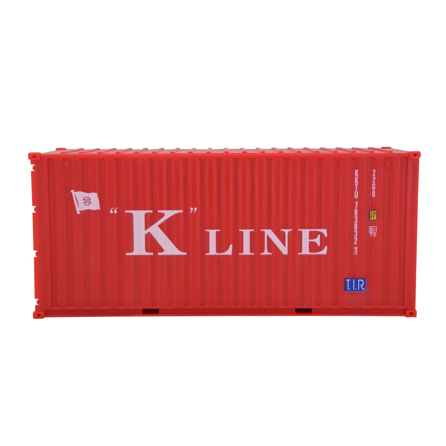 1:35 K-LINE 20GP Shipping Container Model Plastic Office Home Decorate Toy