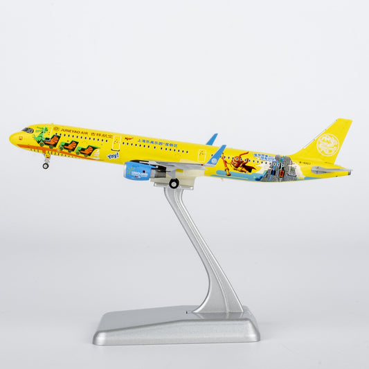 1:400 NGmodels Juneyao Airlines Airbus A321 B-9957 Airplane Diecast Plane Model