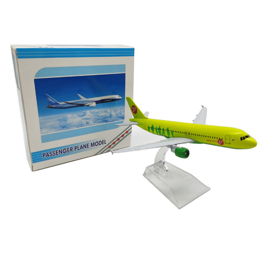 1/400 16cm Russia Air Siberia S7 A320 Airplane Model Diecast Aircraft Display B