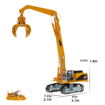 8cm Diecast Alloy 1/87 Scale Metal Material Handling Vehicle Model Toy Gift