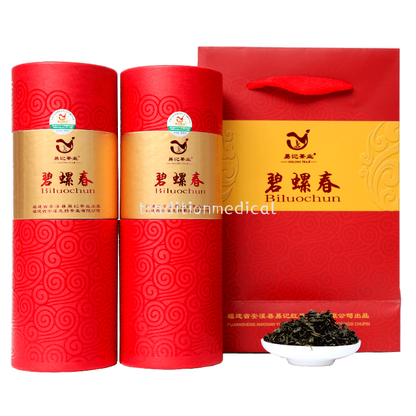 【碧螺春礼盒 500g】礼盒装 洞庭山明前一级绿茶 中国茗茶 新茶春茶 Chinese tea BiLuoChun Green Tea Gift Box