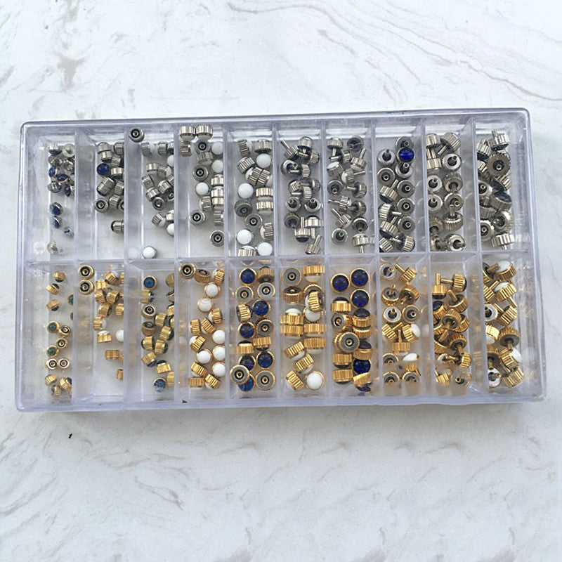 360*Assortment Copper Mixed Watch Repair Part Set for Quartz&Mechanical Watch