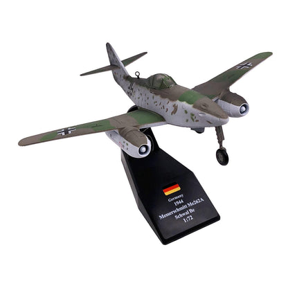 1/72 Fighter Airplane Diecast Model with Display Stand for Decor