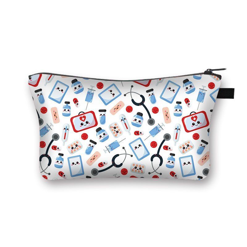 Women Cosmetic Bags Travel Storage Handbags Makeup Bag Toiletry Purse 15*21*13CM