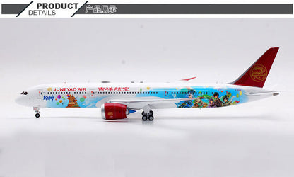 1:200 SQ Models Juneyao Air B787-9 B-209R Special Livery Diecast Aircraft Model