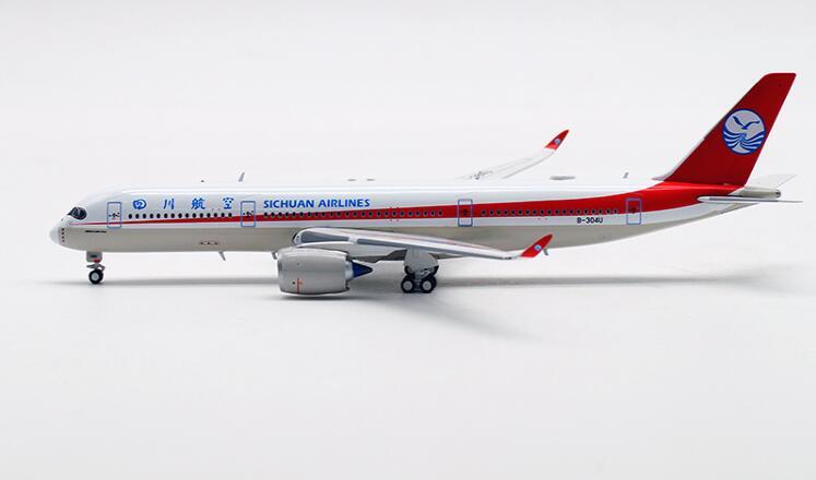 Aviation Sichuan Airlines Airbus A350-900 B-304U 1/400 diecast model aircraft