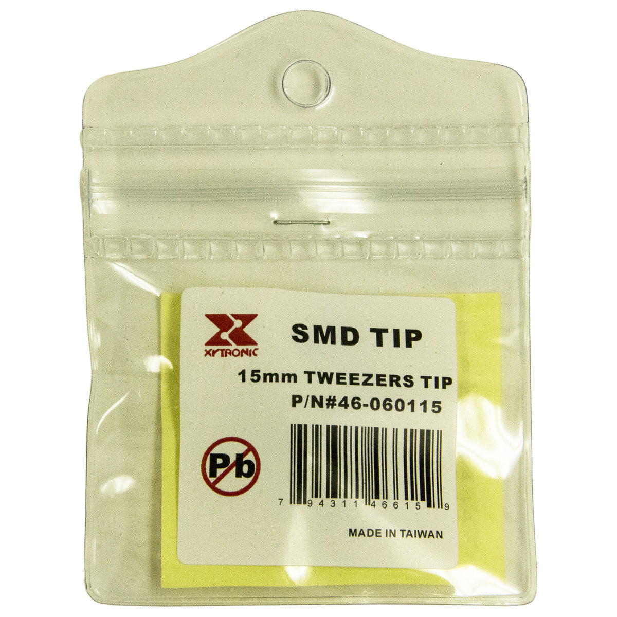 15mm Tweezer Tips for XYtronic SMD Soldering/Desoldering Tweezers 46-060115