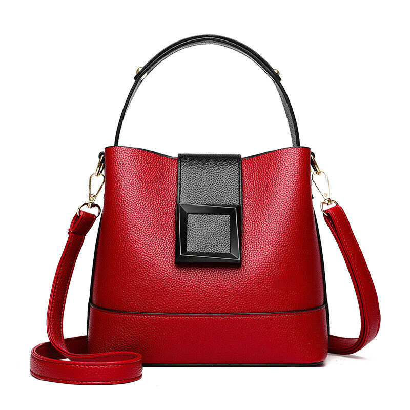 Women's Leather Handbags Shoulder Messenger Satchel Tote Crossbody Bags Purse