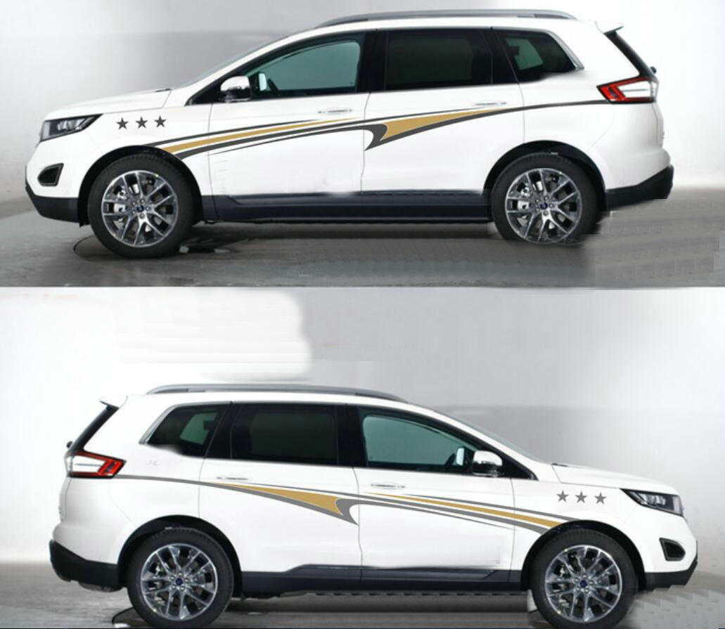 Graphics Waist Line Car Sticker For All Car Model Sides Door Decal Vinyl Stripe