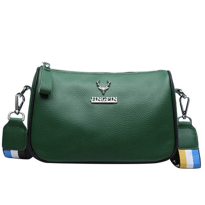 Women Handbag Leather Bag High Quality Soft Cowhide Shoulder Bag Messenger Purse