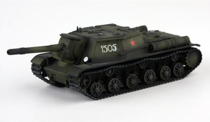 88MODEL WWII Soviet su-152 SU152 self propelled gun Camouflage 1/72 MODEL TANK