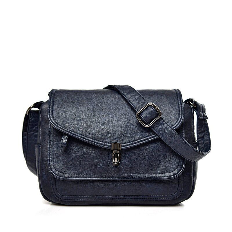 Vintage Shoulder Messenger Bag Purses Handbags Soft Leather Crossbody Bags Small