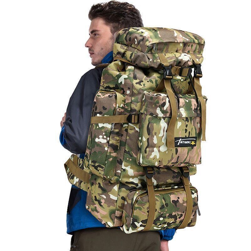 Backpack Nylon Military Tactics Army Bag Men Backpack Rucksack Hike Travel