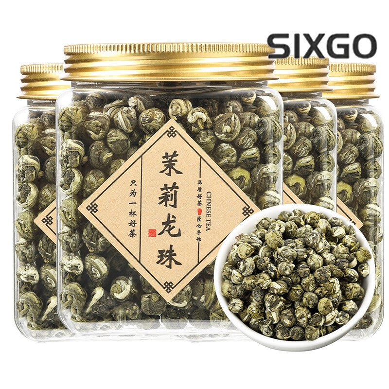 Imperial Jasmine Dragon Pearls Green Tea Loose Leaf - Premium Green Tea 125g