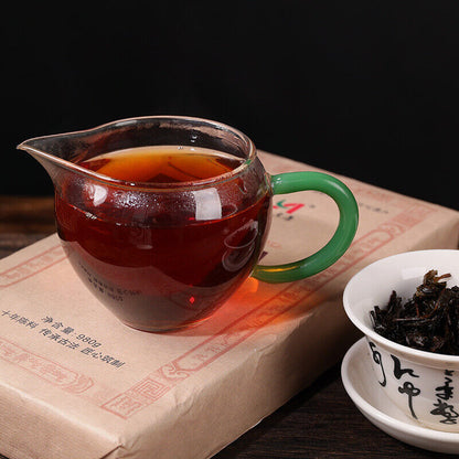 1kg Hunan Anhua black tea black brick tea old original leaf black brick tea