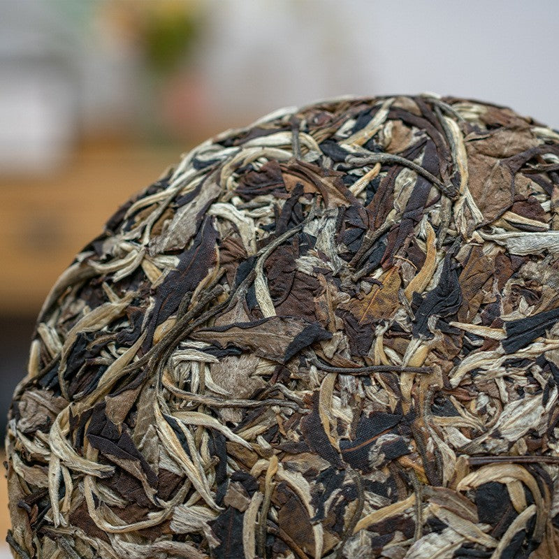 357g Yunnan Wild Moonlight Beauty White puer Pu'er Pu erh Tea Raw Cake