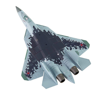 1/100 SU57 Air Force Su-57 Stealth Fighter Aircraft Model Military Ornaments D