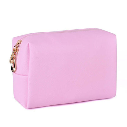 Makeup Bag Cosmetic Organizer Zipper Toiletry Pouch Traveling Case Accessories