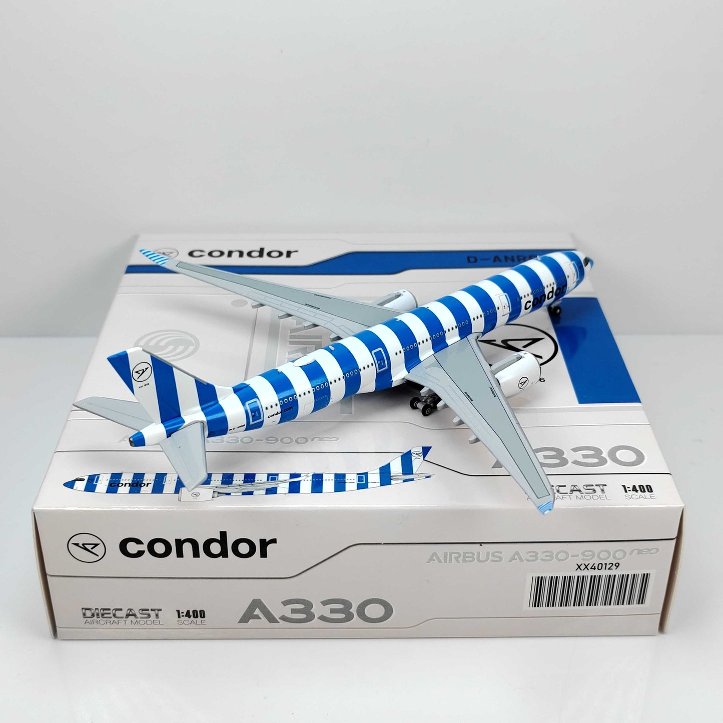1:400 JC Wings CONDOR AIRBUS A330-900neo Passenger Airplane Diecast Model