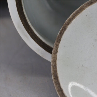 3.3" Collection Chinese Blue-and-white Porcelain Tea-leaf Lid Pot