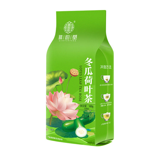 40 Pcs Teabags Chinese Herbal Tea Winter Melon Lotus Leaf Tea Slimming Tea 160g