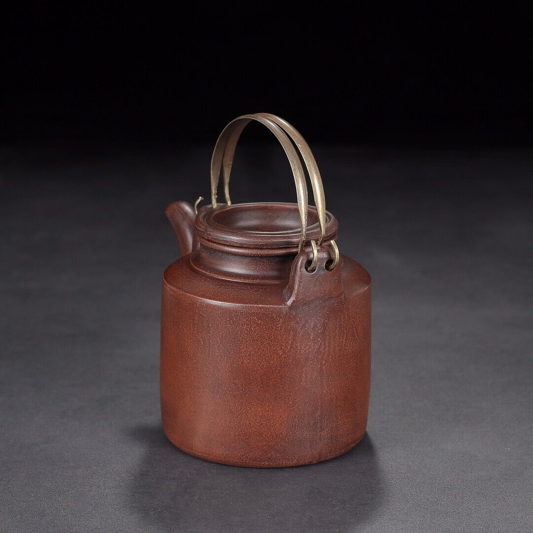 Chinese Yixing Zisha Clay Handmade Exquisite Teapot （洋桶 底款：周桂珍）