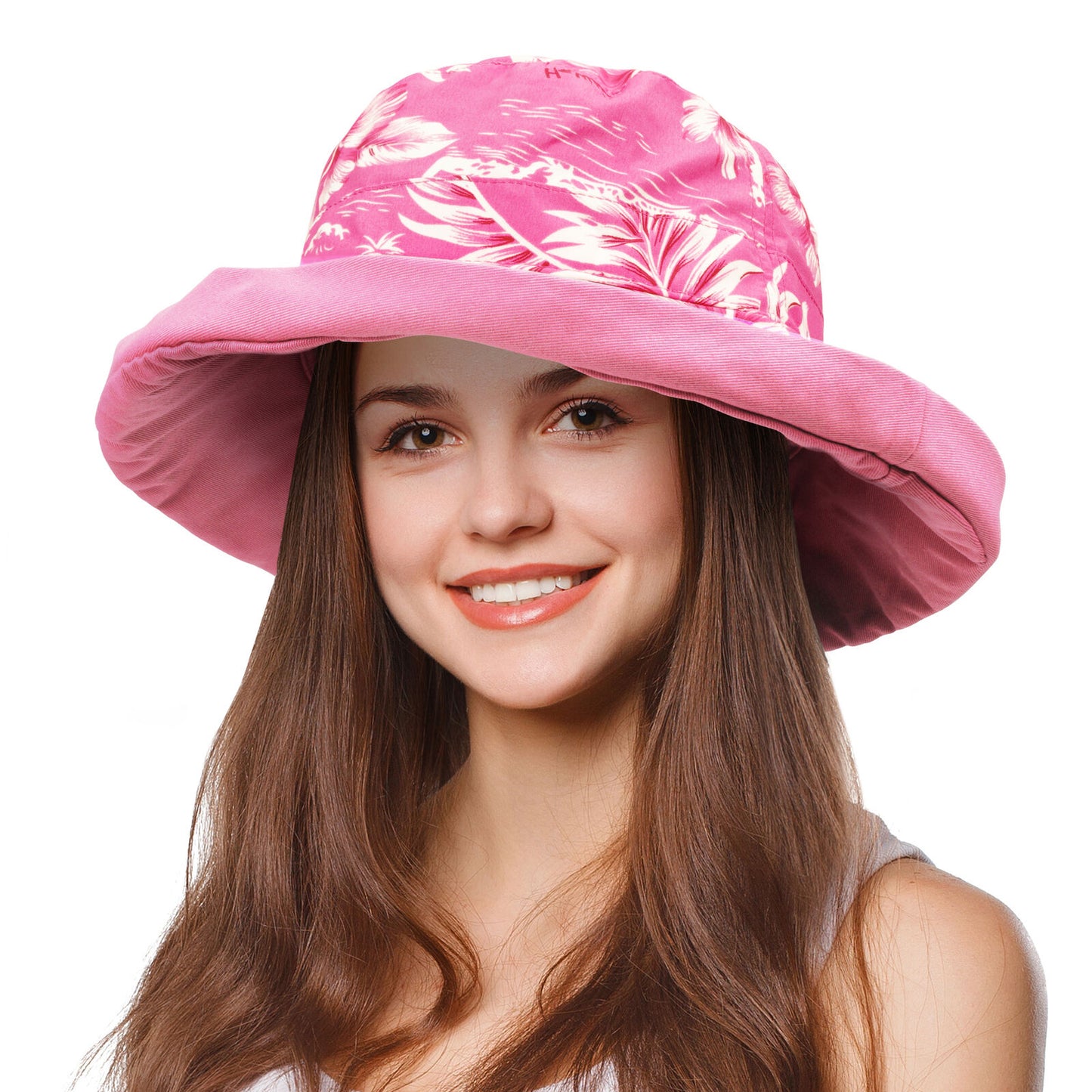 Men Women Wide Brim Sun Hat Breathable Bucket Cap UV Protection Summer Fishing