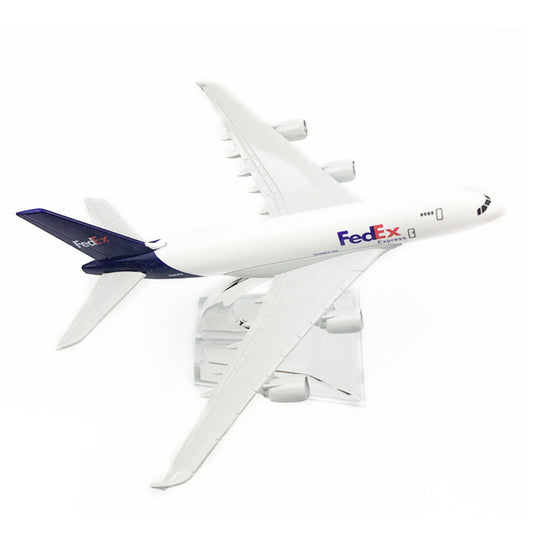 1:400 16cm A380 Airplane Model Simulation Transportation Plane Ornaments Gift