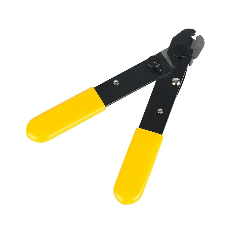 FO103-S Single Hole Fiber Optic Cable Stripper Clamp Fiber Wire Stripping Pliers