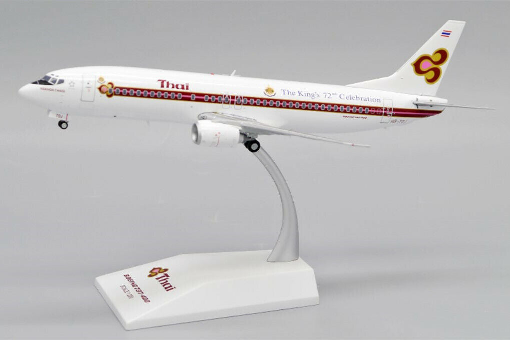 1:200 JC Wings Thai BOEING 737-400 Passenger Airplane Diecast Aircraft Model