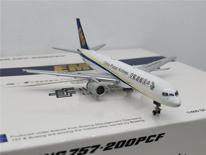 1:400 JC Wings China Postal Airlines B757-200 Airplane Diecast Aircraft Model