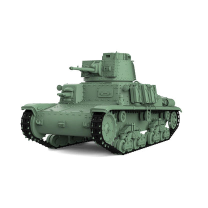SSMODEL SS72704 1/72 25mm Military Model Kit German Pz.kptw.M15 Medium Tank