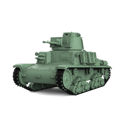 SSMODEL SS72704 1/72 25mm Military Model Kit German Pz.kptw.M15 Medium Tank