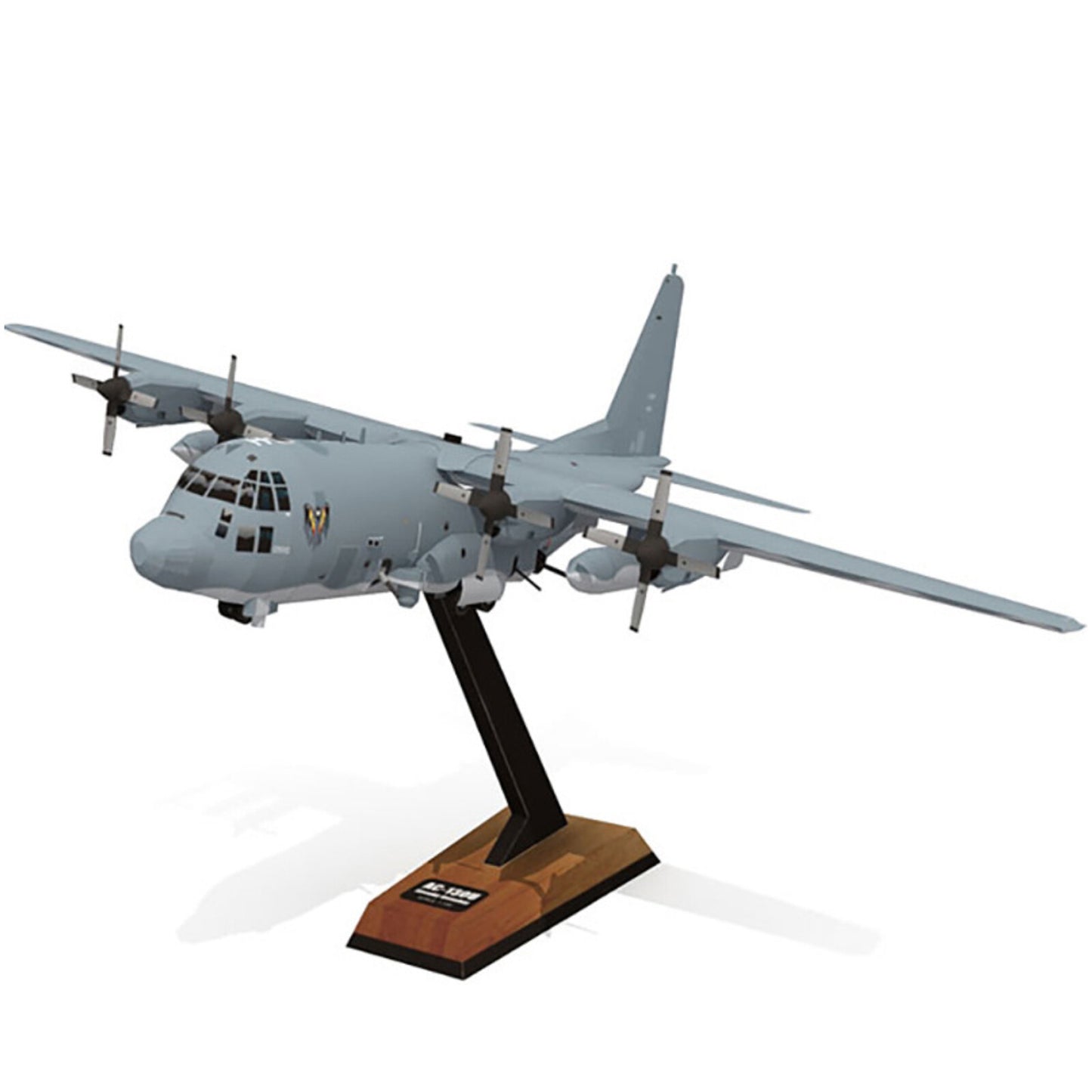 1:100 Lockheed AC-130U Ghost Aerial Gunship Aircraft Plane Military Paper Model