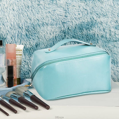 Makeup Bag Cosmetic Toiletries Organizer Traveling Waterproof Storage Case Purse
