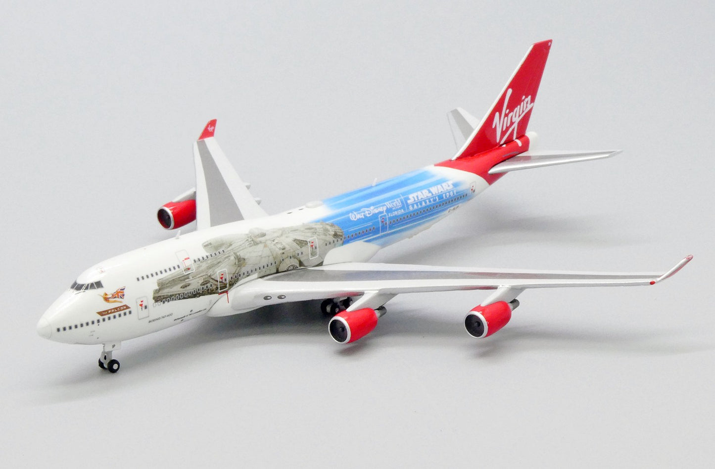 1:400 JC Wings Virgin Atlantic Boeing 747-400 Airplane Diecast Aircraft Model
