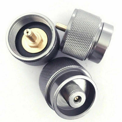 1 Lb Adapter Camping Propane Small Gas Tank Adapter Input Lindal Output Stove