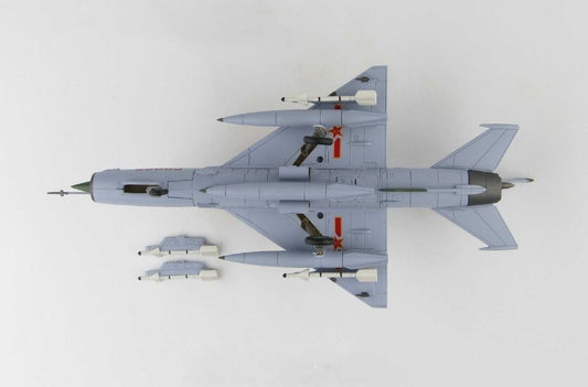 HM Chengdu J-7IIIA 25003 PLAAF Huairen AB 1997 1/72 diecast plane model aircraft