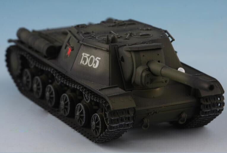88MODEL WWII Soviet su-152 SU152 self propelled gun Camouflage 1/72 MODEL TANK