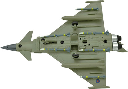 1:100 Eurofighter Typhoon Fighter Attack Metal Airplane Model,Royal Air Force