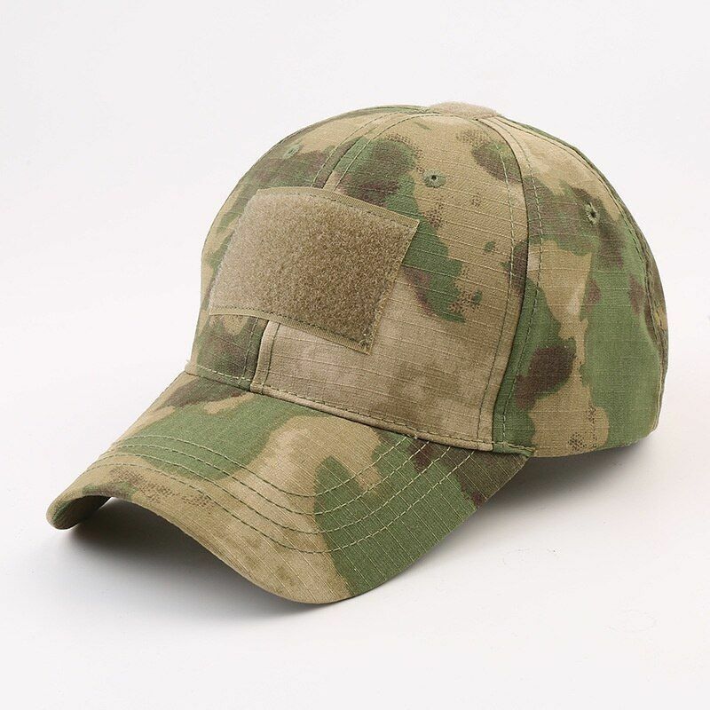Tactical Hat Camouflage Sunscreen Outdoor Sport Hunting Camping Hiking Cap Brown