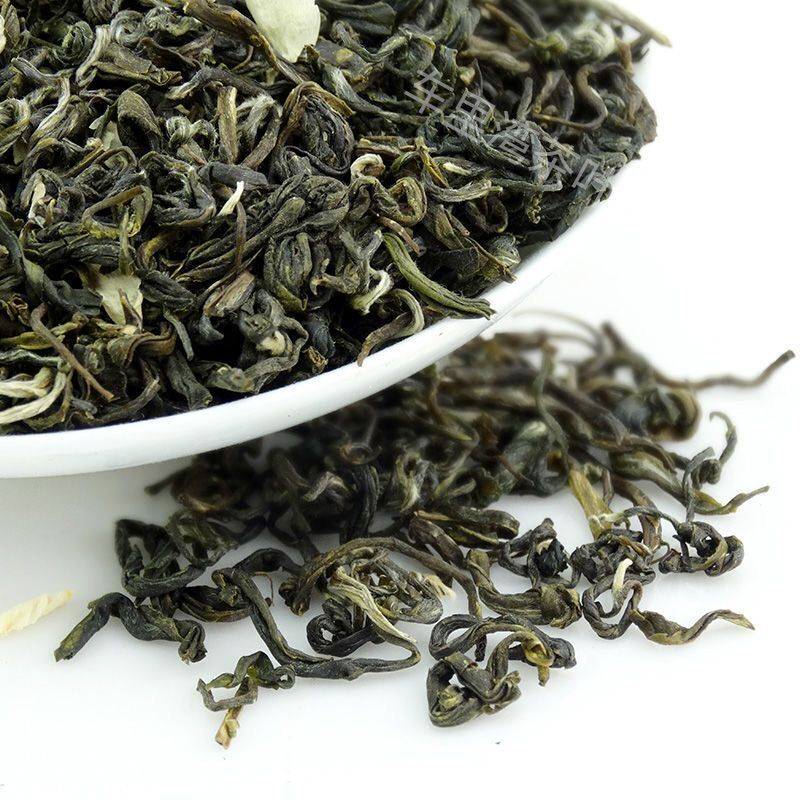 Chinese Organic Jasmine Green Tea Hairy Tip Silver Buds Loose Leaf Flower Tea