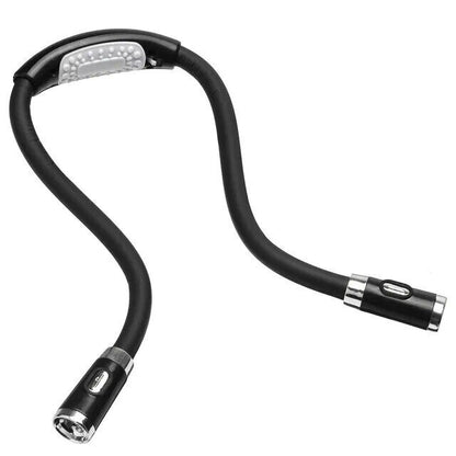 4 LED Light Led Book Flexible Portable Neck With Reading Adjustable Brightness